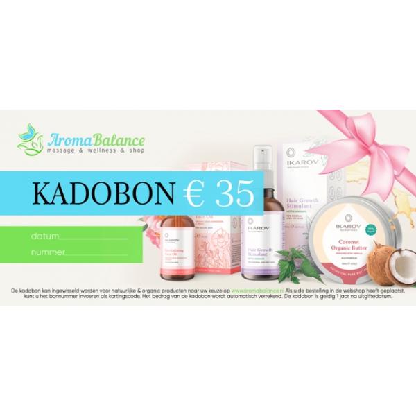 Kadobon natuurlijke cosmetica
